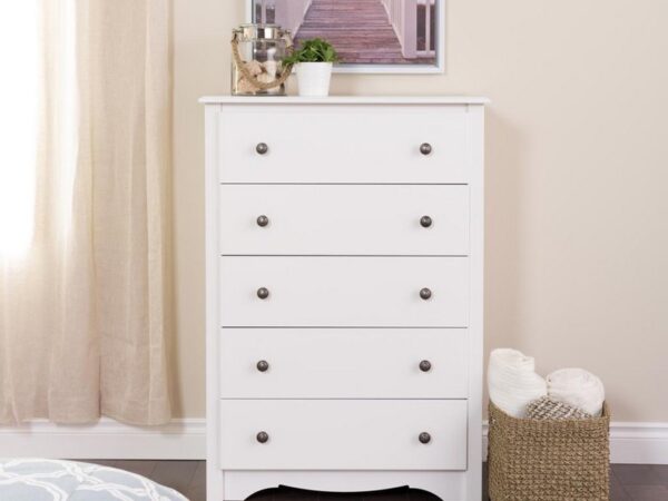 Atilano White Chest of Drawers - Image 3